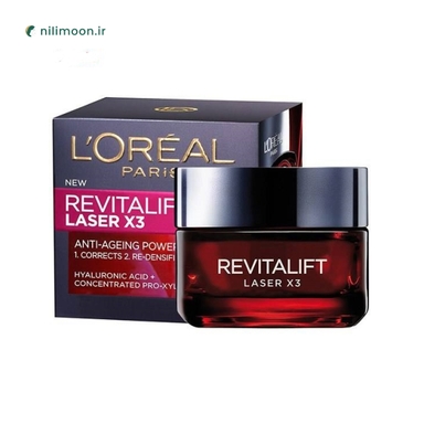 کرم ضد چروک Revitalift رویتالیفت شب لورال حجم ۵۰ میل