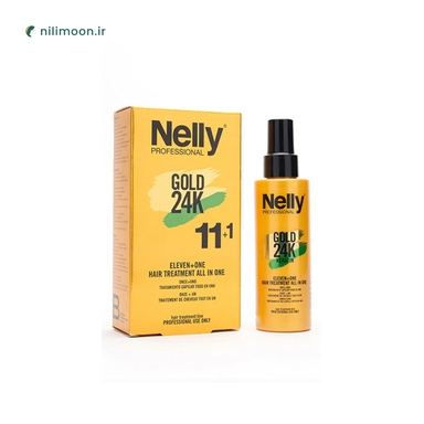 کرم اسپری ترمیم کننده قوی مو 1+11 گلد نلی 150ml