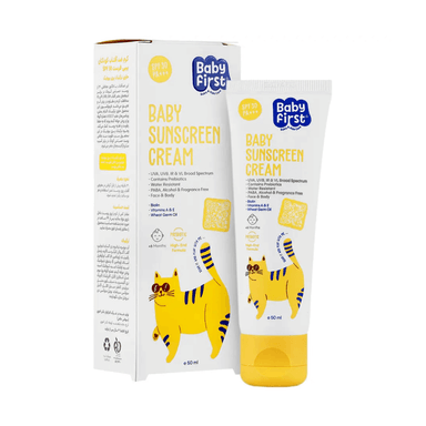 کرم ضد آفتاب کودکان بیبی فرست SPF30