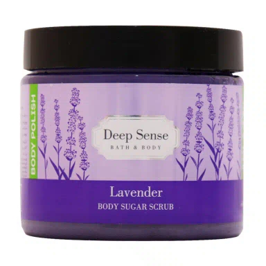 اسکراب بدن دیپ سنس مدل Lavender حجم 400 میلی لیتر