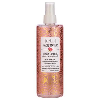 تونر صورت عصاره گل رز رندل 300ml